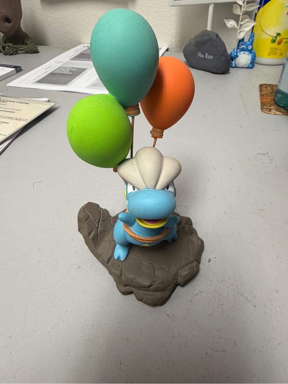 Pokemon Center Bagon Hopeful Figure Balloons 2023 Official Nintendo Pokémon